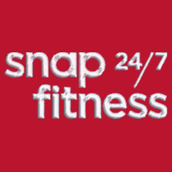 Snap Fitness - Double Dry Eco Crewneck Sweatshirt - White Design