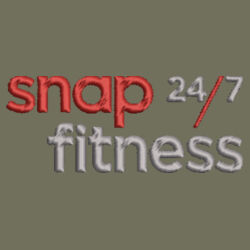 Snap Fitness - Distressed Cap - Red/Grey Design