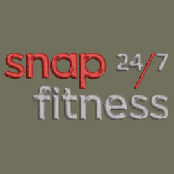 Snap Fitness - Distressed Cap - Red/Grey Design