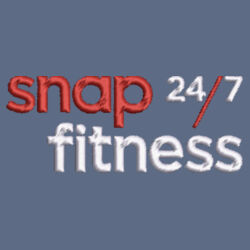 Snap Fitness - Distressed Cap - Red/White Design