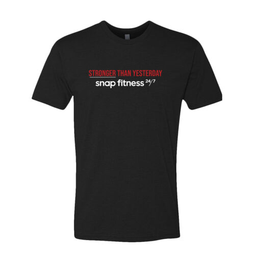 Stronger Than Yesterday - Premium Fitted CVC Crew Thumbnail