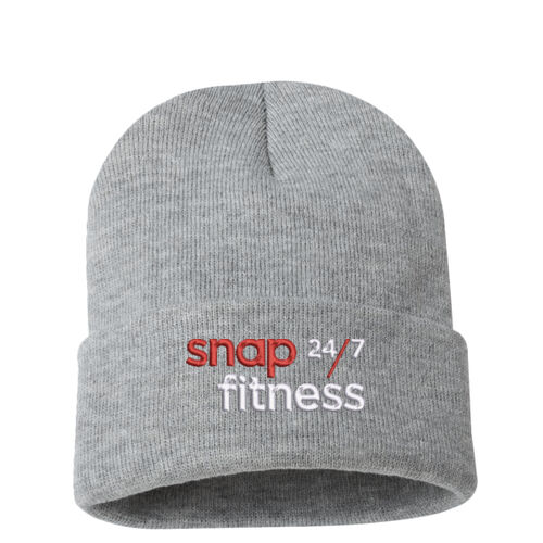 Snap Fitness - 12 Inch Beanie - Red/White Thumbnail