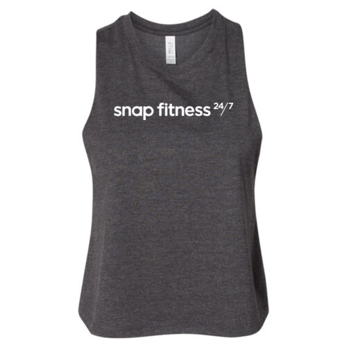 Snap Fitness - Women's Racerback Cropped Tank Thumbnail